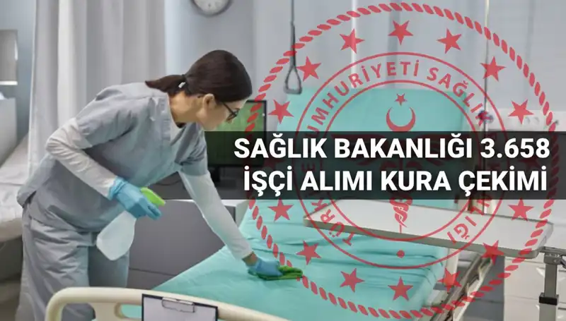 Sağlık Bakanlığı 2025 Kura Tarihleri Açıklandı: 3.658 İşçi Alımı Süreci Başlıyor