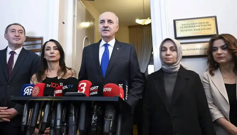 Numan Kurtulmuş, Siyasi Partilerle Strateji Değişikliği İçin Bir Araya Geldi