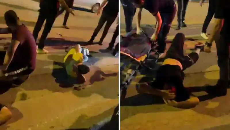 Otomobilden Açılan Ateş, İki Kişinin Hayatını Tehdit Ediyor