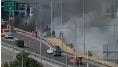 Anadolu Otoyolu'nda Korkutan Yangın: Sigara İzmariti Felaketi!