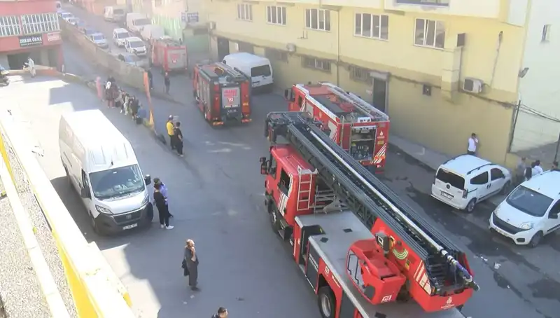 İstanbul'daki Tekstil Atölyesinde Korkutan Yangın: Olayın Ayrıntıları