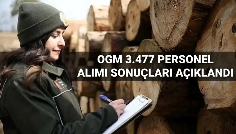 OGM 2025 Personel Alımı Sonuçları Açıklandı: Şoför ve Temizlik Personeli Bekliyor